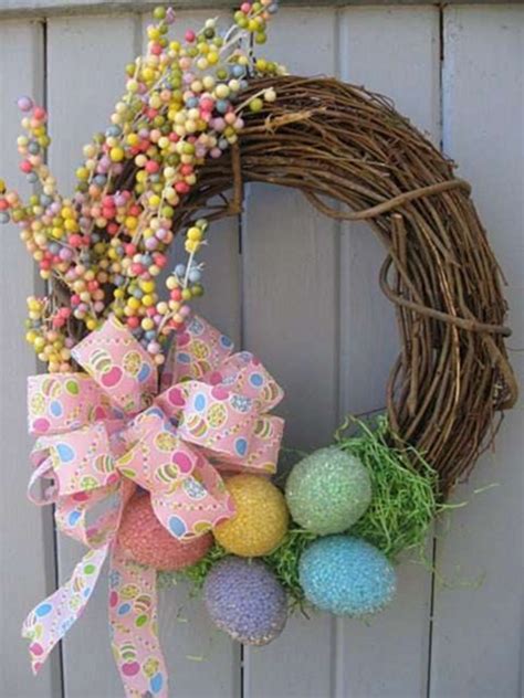 Easter Egg Wreath1 24 Moltoon In 2020 Easter Wreath Diy Easter