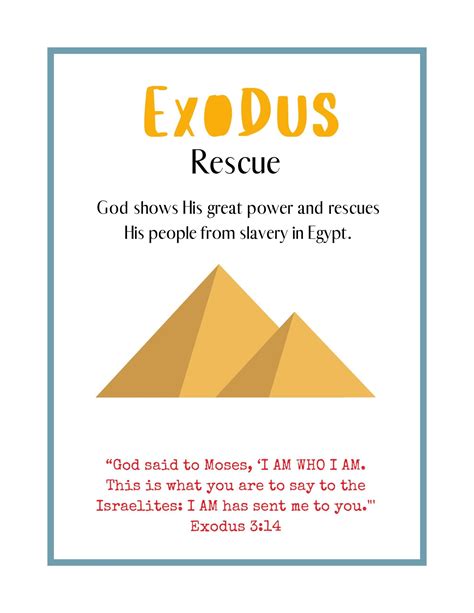 Exodus Bible Book Of Exodus Bible Lessons For Kids Bible For Kids