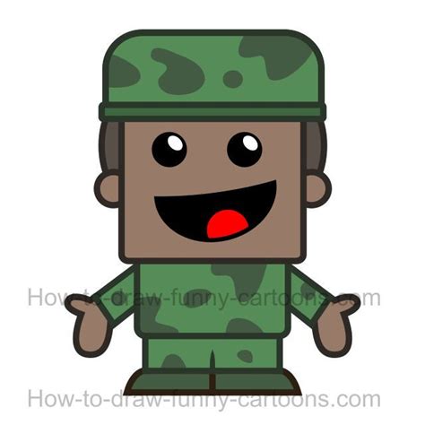 Easy Army Drawings Army Military
