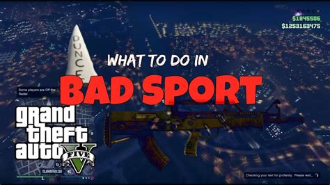 Get bad sport removed instantly: WHAT TO DO IN BAD SPORT LOBBYS? |GTA-5| - YouTube