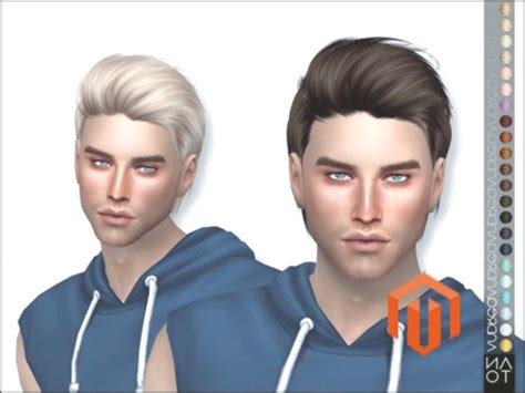 Sims 4 Cc Conte Personnalisé Cheveux Homme Sims Cheveux