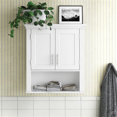 Highland Dunes Rysing Wall Mounted Bathroom Cabinet And Reviews Wayfair