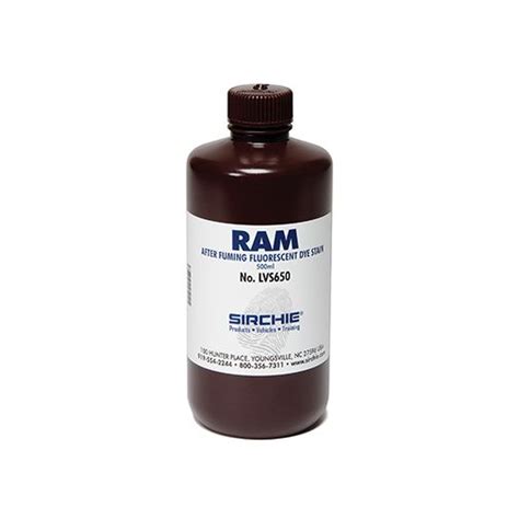 Ram After Fuming Fluorescent Dye Stain 500ml Chemical Latent