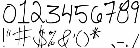 The best selection of handwriting fonts for windows and macintosh. Hannahs Messy Handwriting Font - FFonts.net