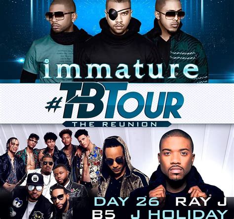 Immature Announces Reuniontb Tour With Ray J Day 26 B5 J Holiday