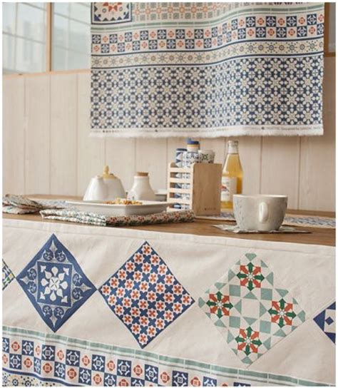 Scandinavian Nordic Swedish Vintage Iznik Design Fabric Panel Etsy