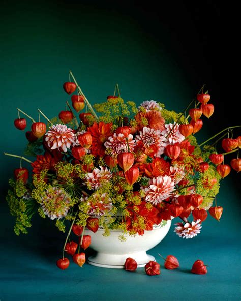 Fall Flower Arrangements Martha Stewart