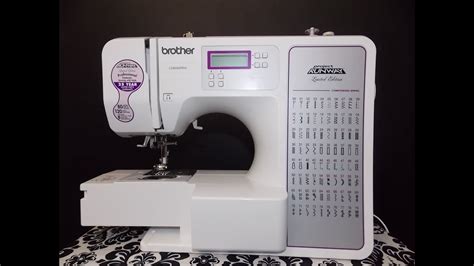 Brother CE8080PRW Computerized Sewing Machine Review - YouTube