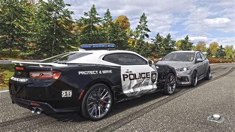 Forza Horizon 4 Chevrolet Camaro Zl1 Traffic Patrol Police Chase