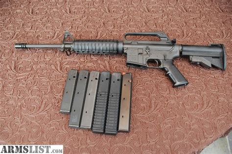 Armslist For Sale Colt Ar 15 Pre Ban 9mm Carbine With 6 Mags