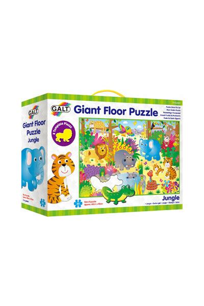 Get set for giant floor puzzle at argos. Galt - Giant Floor Puzzle: Jungle Educational Resources ...