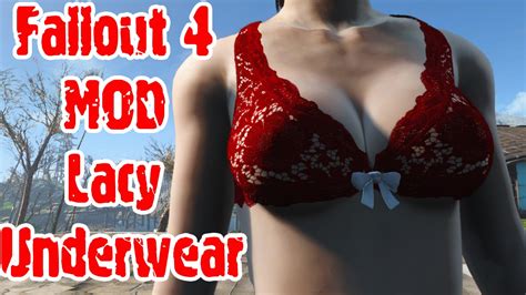 Fallout 4 мод Lacy Underwear Youtube