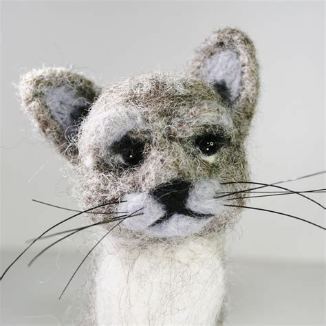 Cat Needle Felting Pattern For Confident Beginners Instant Download