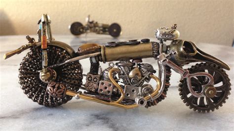 Pin On Steampunkmotorcycle Art