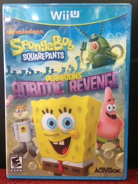 Wii U Spongebob Planktons Revenge Gamestation