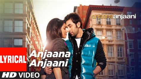 Anjaana Anjaani Title Song Lyrical Ranbir Kapoor Priyanka Chopra Vishal Dadlani And Shilpa