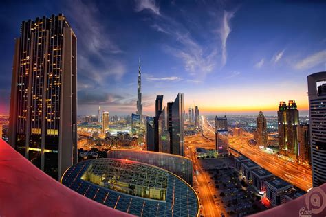 Dubai Sunset By Prince Anis 500px