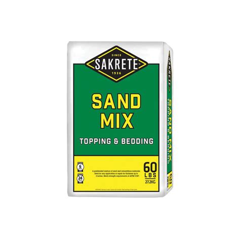 Sakrete 65326217 60 Pound Gray Sand Mix At Sutherlands