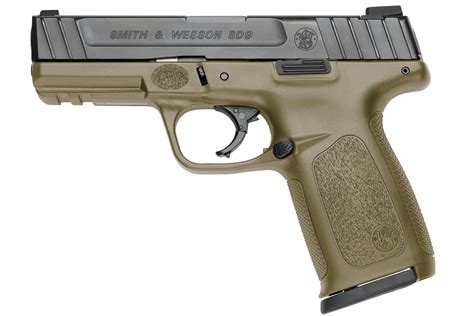 Smith And Wesson Sd9 9mm With Flat Dark Earth Fde Frame Sportsmans
