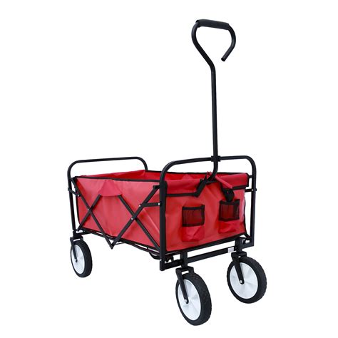 Folding Wagon Cart Collapsible Outdoor Utility New Zealand Ubuy