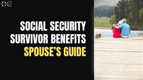 Spouses Guide To Social Security Survivor Benefits Youtube