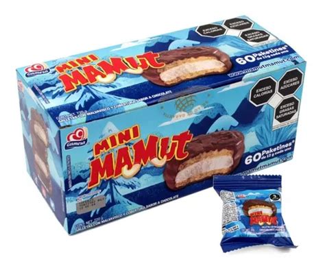 Galletas Mamut Gamesa 60pz Con Malvavisco Chocolate 720 Gr Envío Gratis