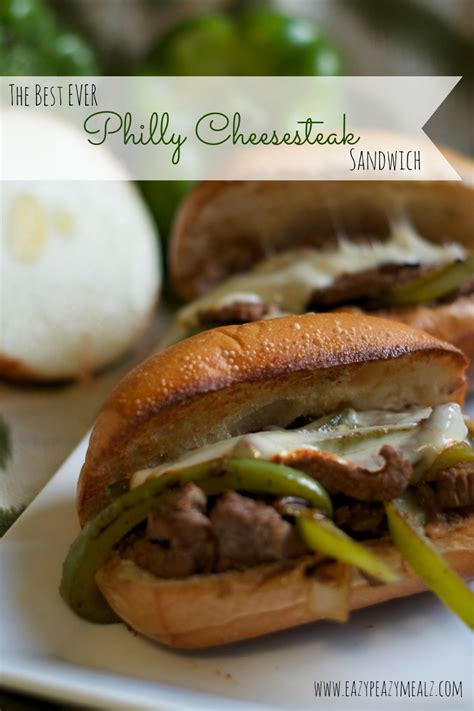 Featured in delicious steak dinner recipes. Philly Cheese Steak Sandwich | Recipe | Philly cheese ...