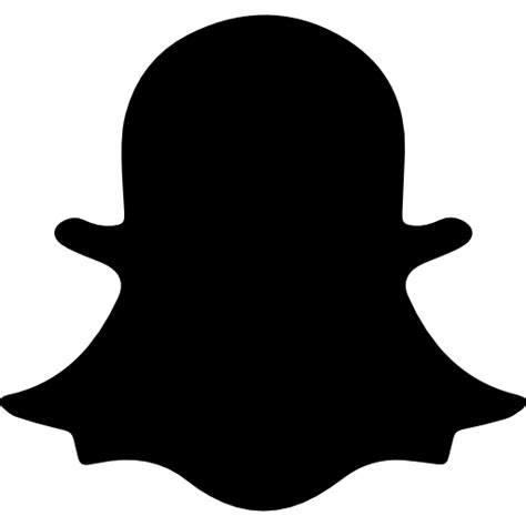 Black Snapchat Logo Background Png Transparent Background Free
