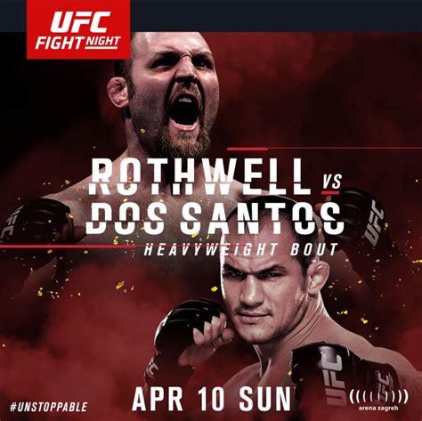 Masvidal 2 ufc main card. UFC Fight Night 86 - Rothwell vs. Dos Santos Fight Card ...