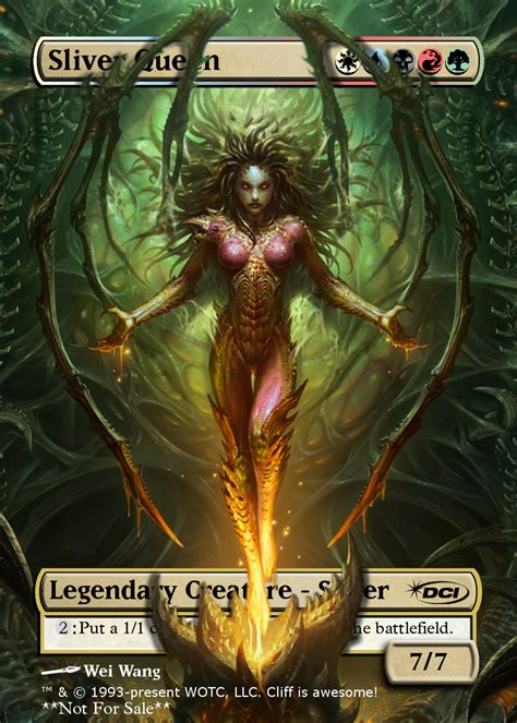 My Custom Sliver Queen Made In October Suddenly Relevant Again Rmagictcg