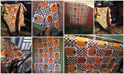 Muddling Through Pumpkin Quilt