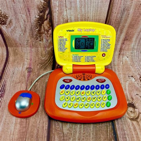 Vtech My Laptop And Mouse Educational Learning Toy Numbers Letters Abc