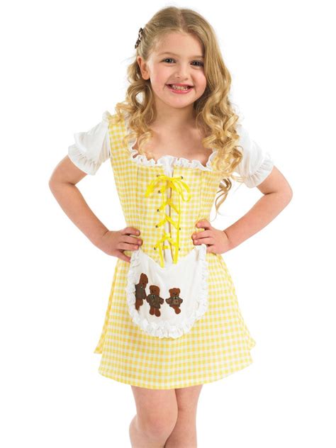 It's fab discussing my kids ideas and what they having done so many world book day costumes over the years and having more than one child needing a costume most of the time. Child Goldilocks Costume | Goldilocks costume, Kids ...