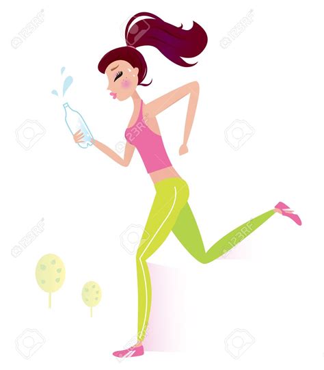 Jogging Woman Clipart Vector 20 Free Cliparts Download Images On