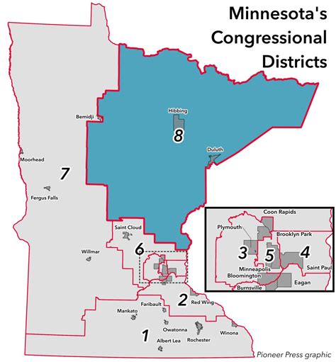 8th Congressional District Locator Twin Cities