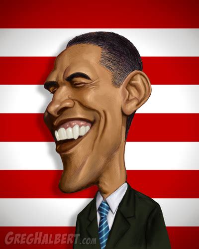 Barack Obama Caricature Gregs Art Portfolio
