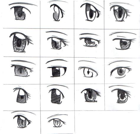 This drawing tutorial is the only one. Anime-Eyes-Drawing-125 by Hurayko on DeviantArt