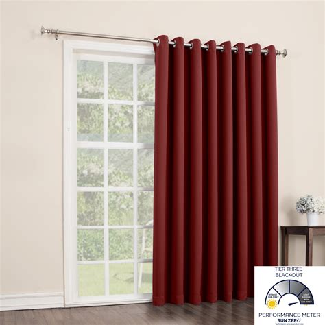 Sliding patio doors are fixture of homes across the country, and it's no mystery why. 15 Inspirations Single Curtains for Doors | Curtain Ideas