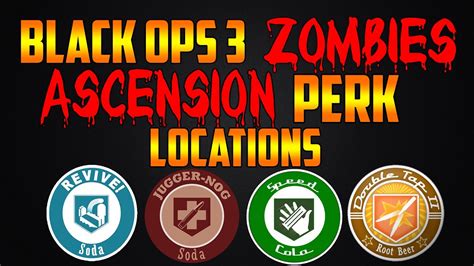 Ascension Perk Locations Call Of Duty Black Ops 3 Zombies Chronicles