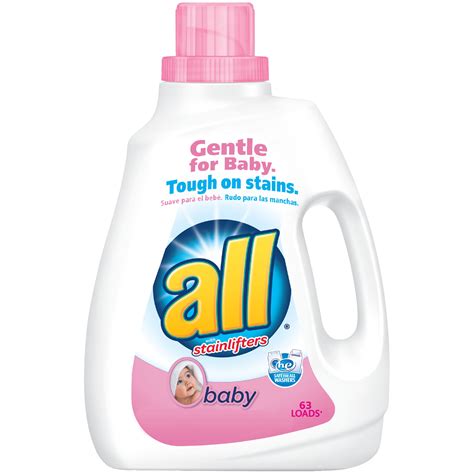 All Baby Liquid Laundry Detergent Gentle For Baby 945 Ounce 63