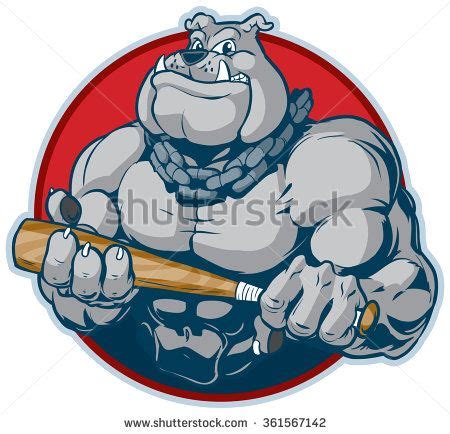 #stockVector #cartoon #clipart #illustration of a tough ...