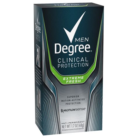 Degree Men Clinical Extreme Fresh Antiperspirant Deodorant, 1.7 oz ...