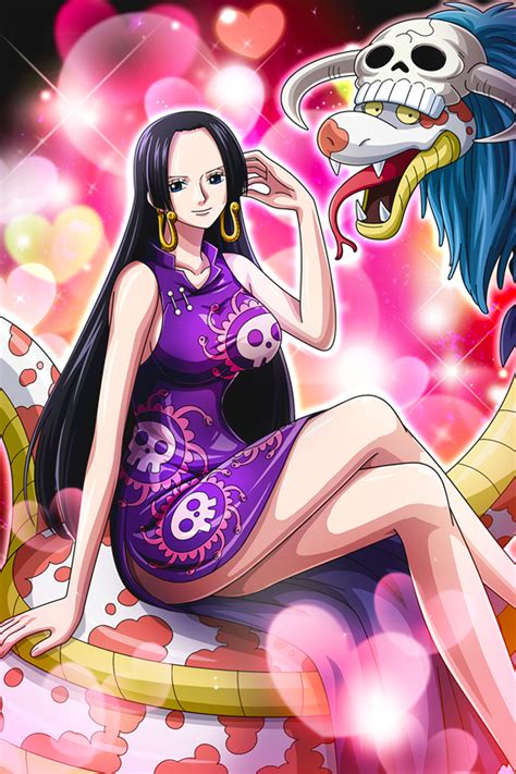 The real love interest is not often given spotlight in shounen. Boa Hancock - ONE PIECE - Image #2687360 - Zerochan Anime ...