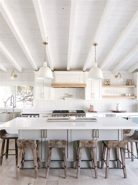 A Coastal White Kitchen Meaningful Spaces White Kitchen Design