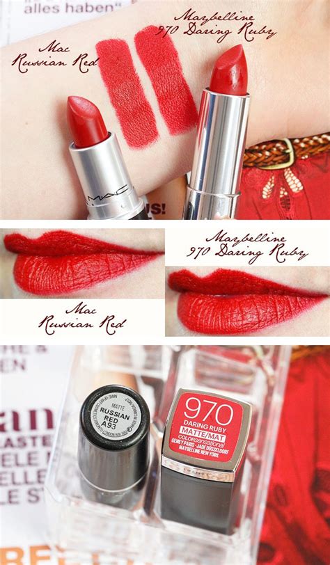 Mac Russian Red Dupe From The Drugstore Mac Lipstick Dupes Lipstick