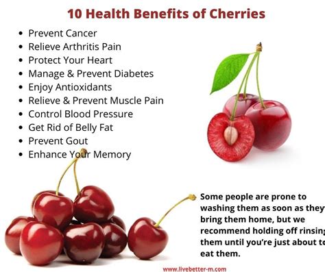 Health Benefits Of Cherries Health Benefits Of Cherries Health