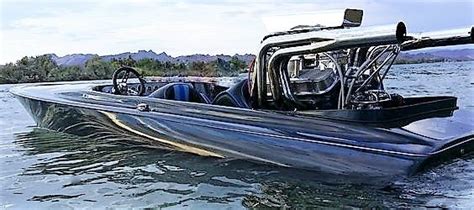 1974 Hondo Flat Bottom Drag Boat Racing Cool Boats Runabout Boat