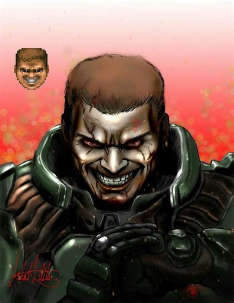 Doom Marine Face Doom Demons Doom Classic Doom