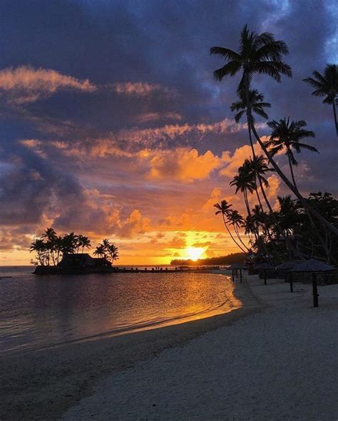 Amazing Sunset In Warwick Fiji Photography By Nath02mos Fiji