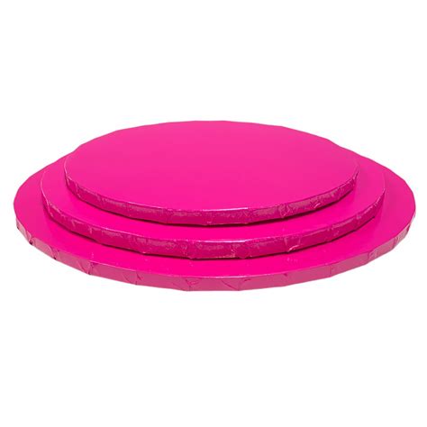 12 Round Pink Foil Cake Drum Country Kitchen Sweetart